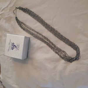 Premier Designs silver necklace
